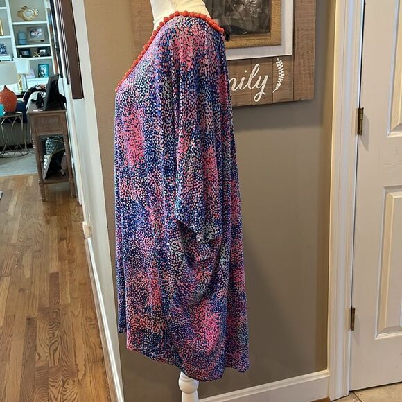 Nanette Lepore Pink and Blue Swim Coverup Tunic - Picture 5 of 8